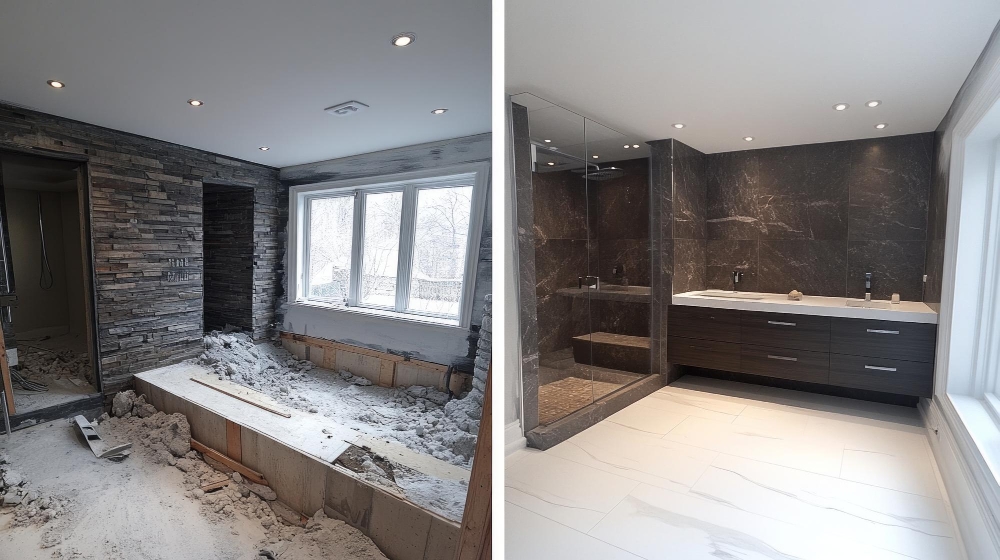 Full bathroom renovation